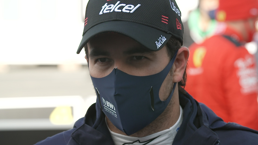 Sergio Perez says windy Nurburgring conditions made qualifying 'very hard'