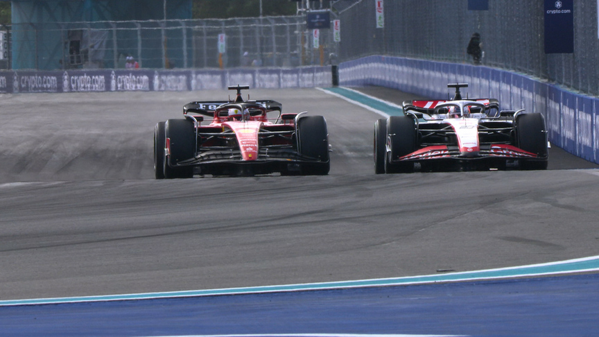 2023 Miami Grand Prix: Leclerc and Magnussen swap positions three times in running battle