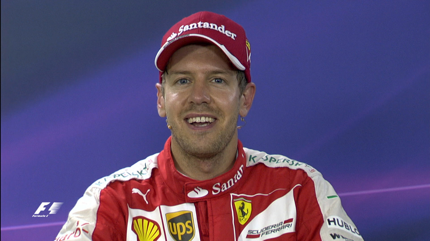 Sebastian Vettel Interview nach dem Rennen in Brasilien