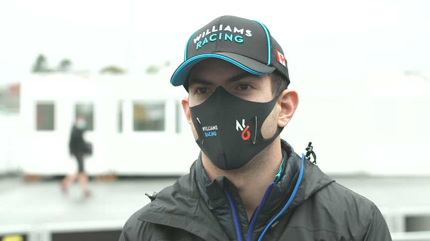 Nicholas Latifi hopes to 'capitalise' on 'challenging' conditions at Eifel GP