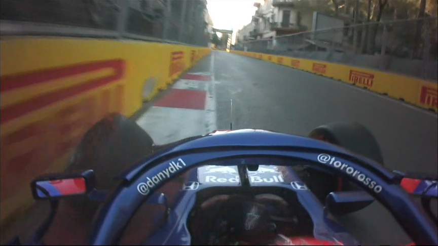 FP2: Heavy shunt ends birthday boy Kvyat's session