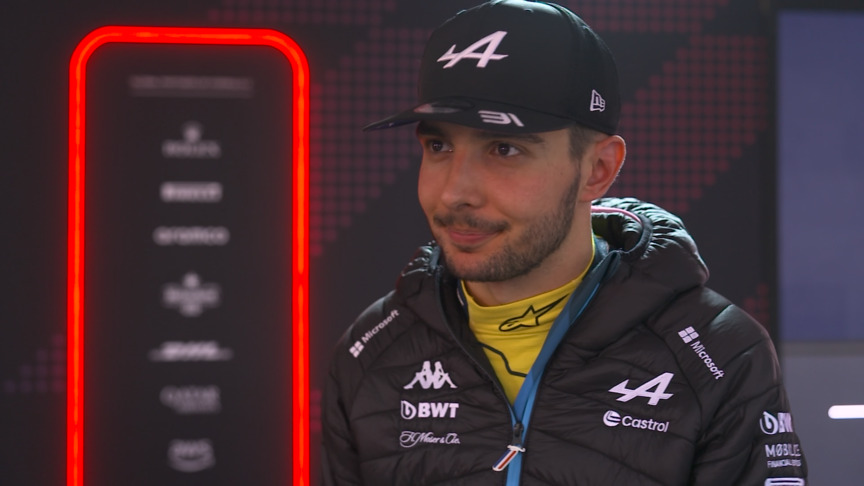 ‘Hopefully we can look ahead and not behind when we race’ – Ocon on his P10 in qualifying