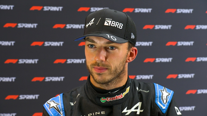 Gasly 'delighted' with P7 in Brazil Sprint Qualifying