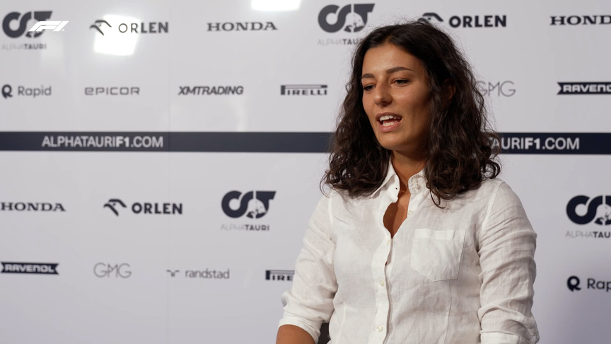 Martina Natiello shares her untold story working as a Tyre Modelling Engineer for Scuderia AlphaTauri