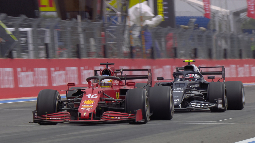 2021 French Grand Prix: Norris and Gasly pass struggling Leclerc