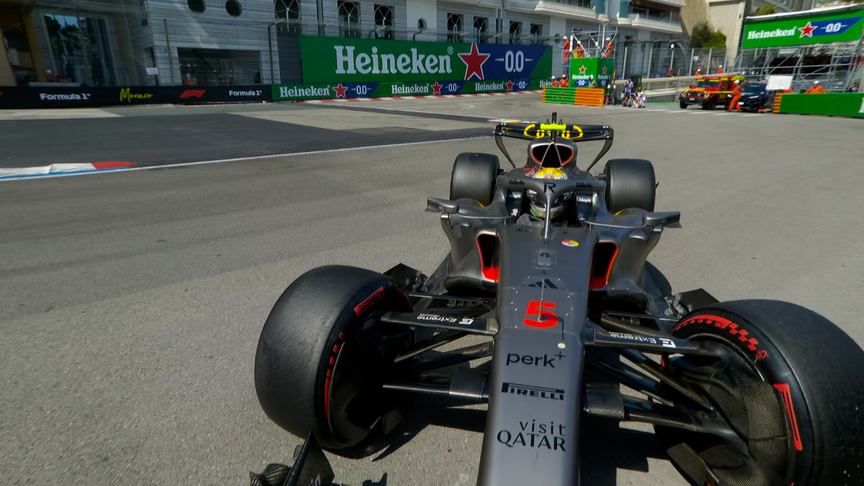 2026 Monaco GP Qualifying: Bortoleto clips the barrier to bring out the red flags in Q1