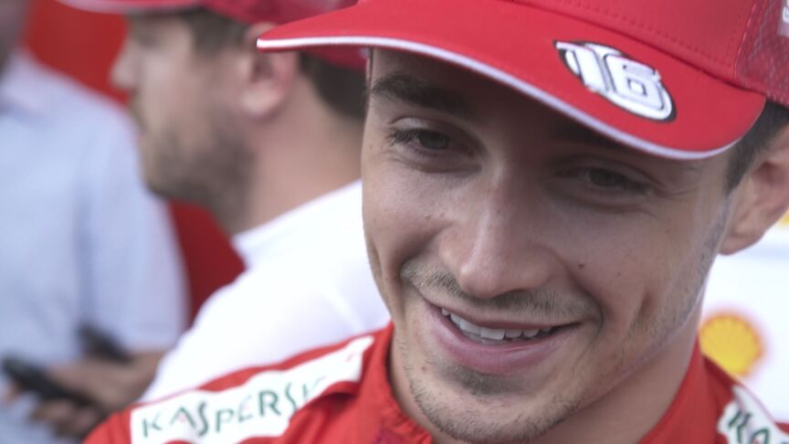 Charles Leclerc: Mercedes are the team to beat this weekend