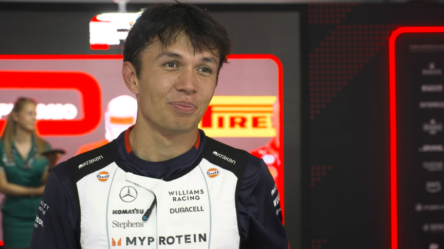 Alex Albon comments on 'intense' Italian Grand Prix