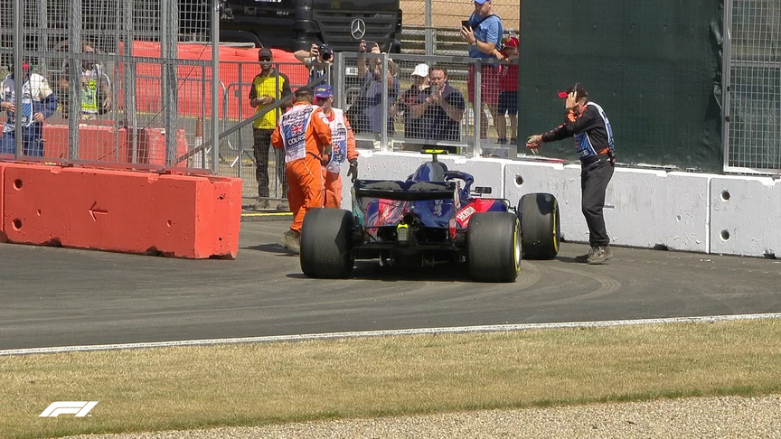 FP2: Gasly forced to stop with suspected gearbox issue