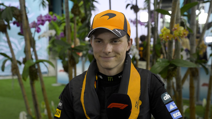 Piastri excited for Qualifying after McLaren 1-2 in the Sprint