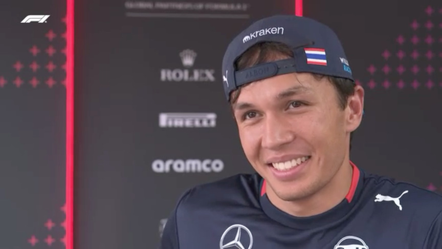 ‘It was a lot of fun’ – Albon beaming after sealing top 10 grid spot in Monaco