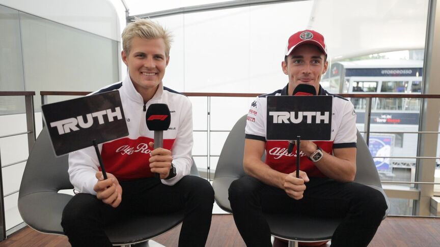 GRILL THE GRID: Truth or Lie - Sauber