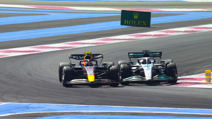 2022 French Grand Prix: Russell and Pérez blame each other for clash 