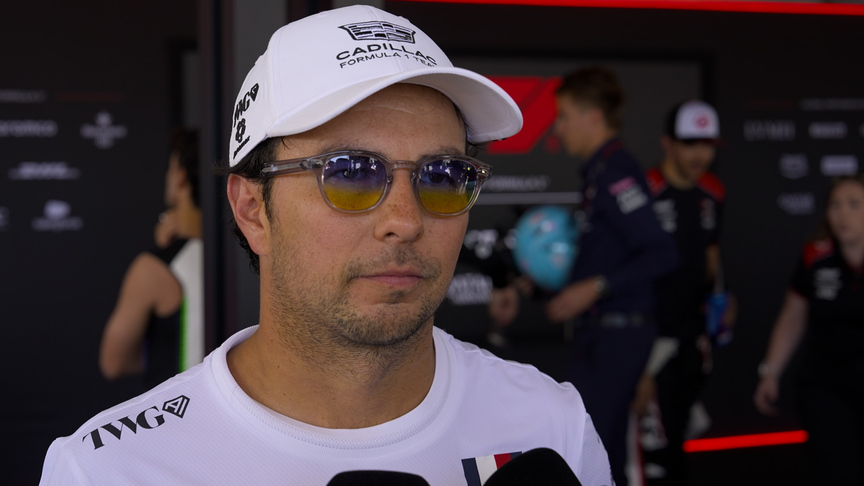 Sergio Perez on 'good, solid' outing in Silverstone which saw the Mexican driver finish P15