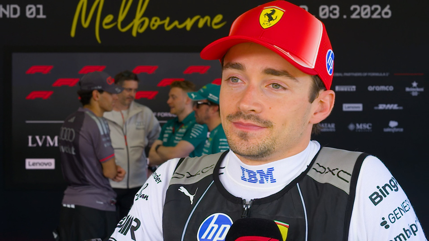 Leclerc reflects on ‘crazy start’ that saw him take the lead in Australia