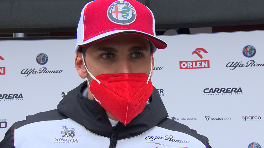 Antonio Giovinazzi: Rain 'will change everything' at Belgian GP qualifying