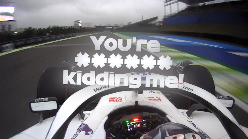 2022 Sao Paulo GP Qualifying: The moment Magnussen learns he’s on provisional pole