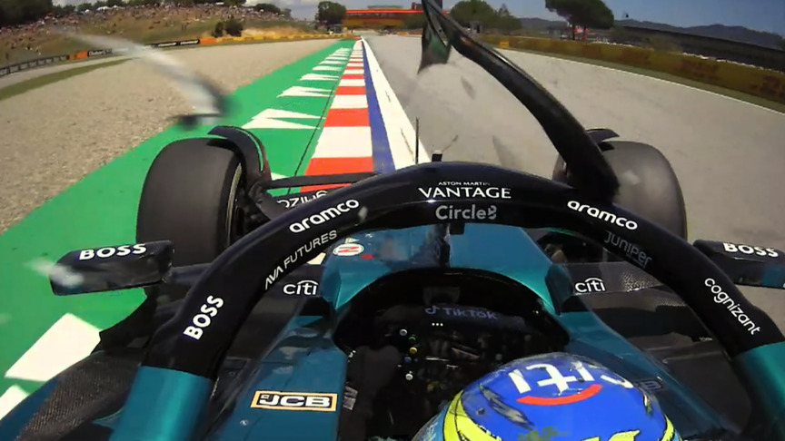 2024 Spanish GP FP1: Debris from Alonso’s car triggers red flag in first practice
