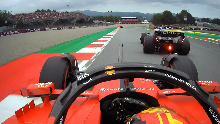 2023 Spanish GP Qualifying: Sainz calls for penalty for Gasly after being held up in final corner