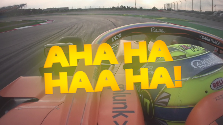 Hear engineer's excuse for NOT singing 'Happy Birthday' to Lando Norris