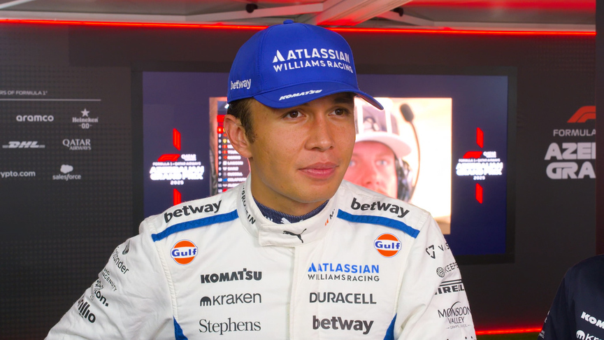 Albon ‘got caught out by the difference of grip’ in Q1 crash