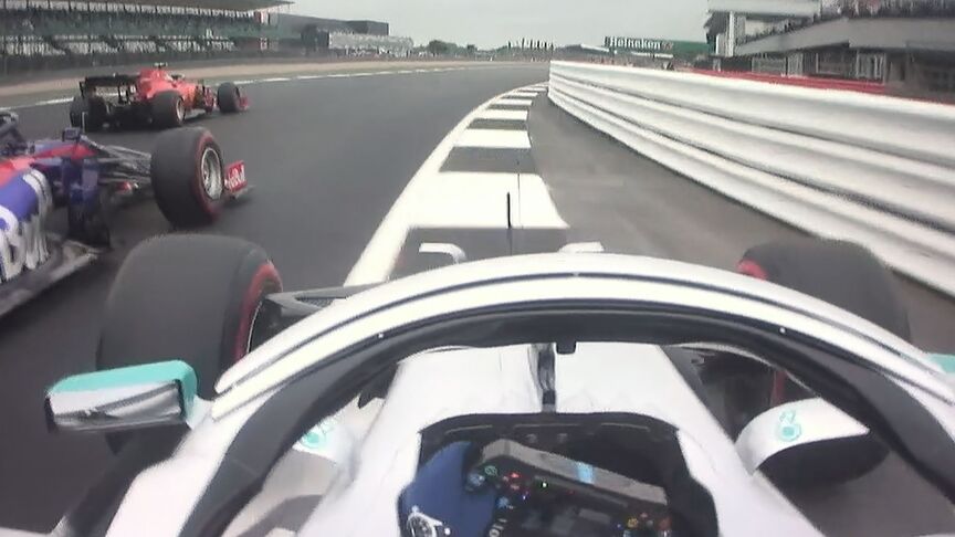 FP3: Bottas blocked by Kvyat