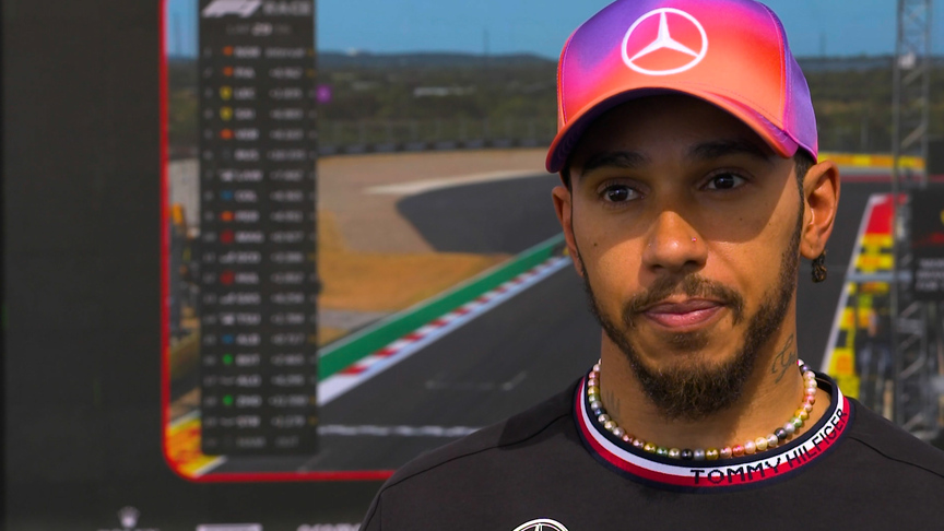 Hamilton explains what happened when he spun out on Lap 3