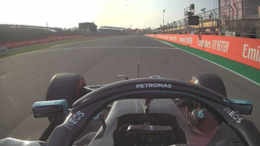 ONBOARD: Valtteri Bottas’ 2020 Pirelli pole position lap at Emilia Romagna GP