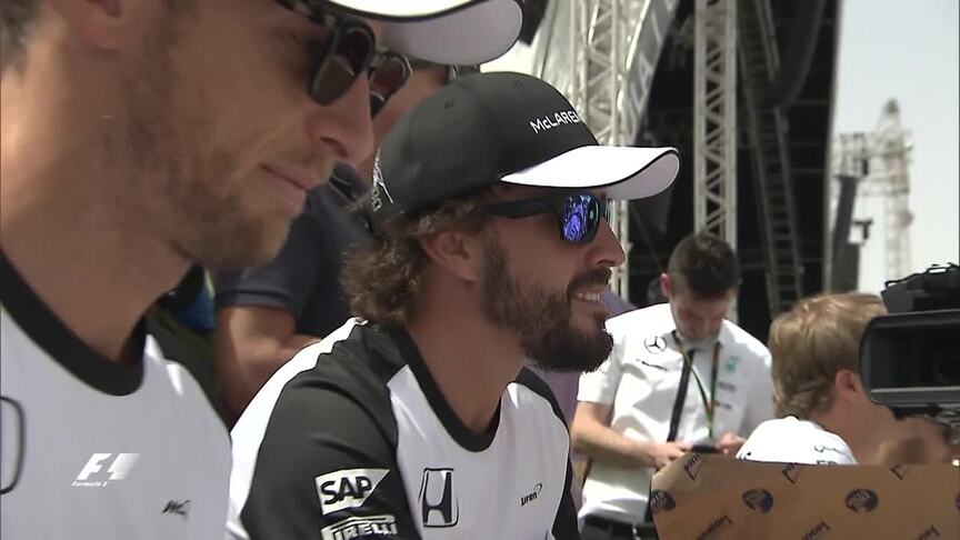 Inside the Bahrain Fanzone