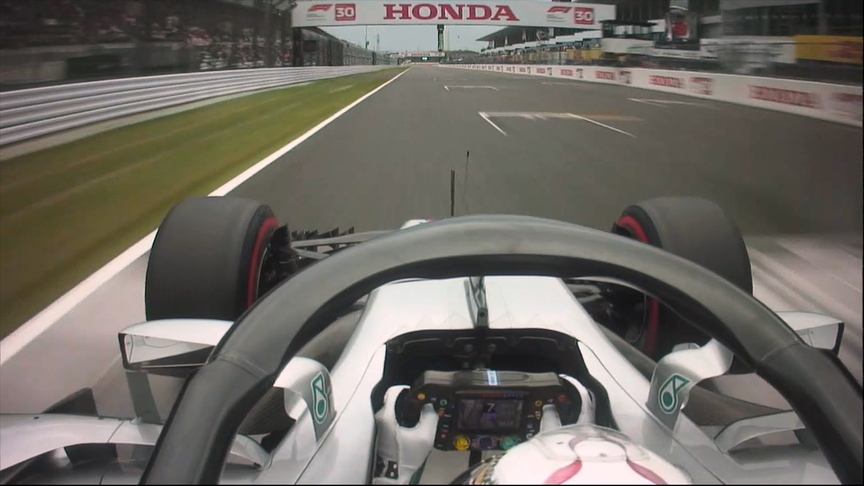ONBOARD: Lewis Hamilton's Japan GP pole lap