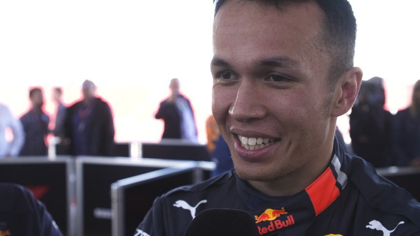 Alexander Albon: Did 'more overtaking than I'd have liked'