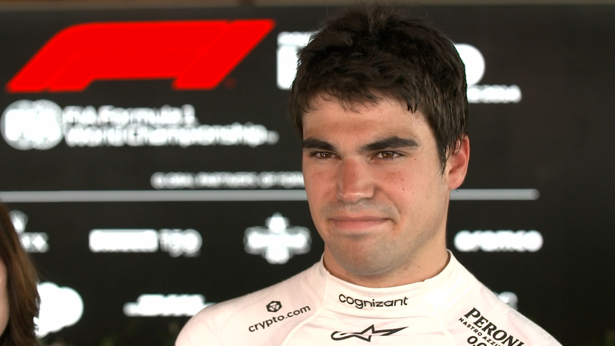 Lance Stroll out in Q1 struggling with 'balance and very poor grip'