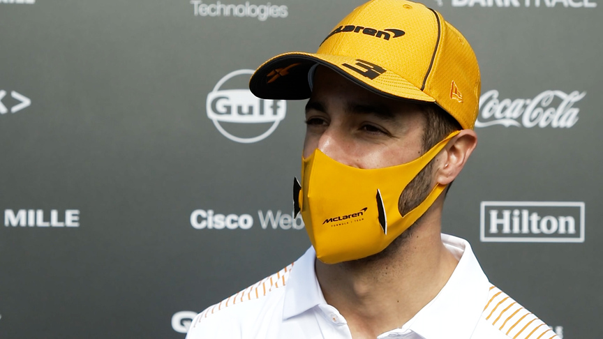 Daniel Ricciardo ‘pretty happy’ after Portuguese GP practice