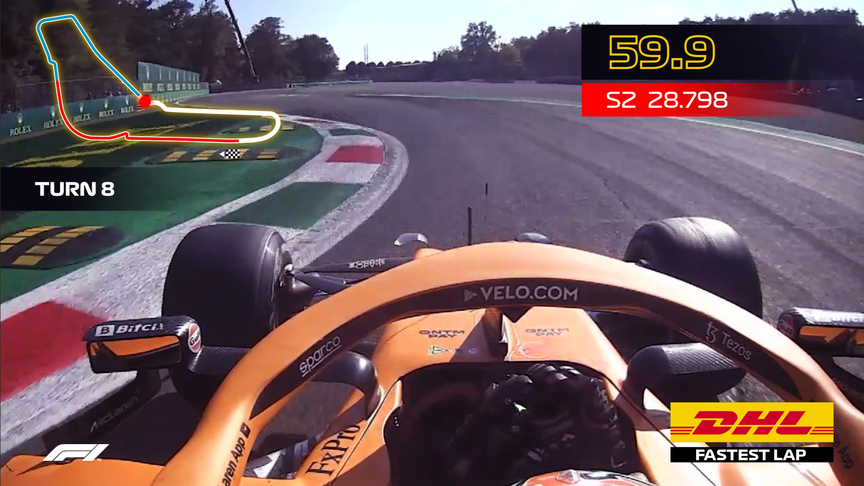 Daniel Ricciardo takes DHL Fastest Lap Award at 2021 Italian Grand Prix