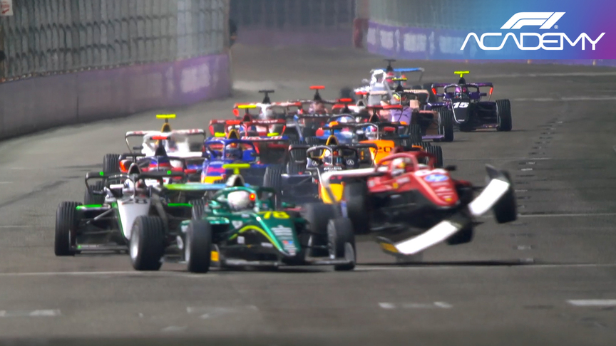 F1 Academy Highlights: 2025 Las Vegas - Race 1