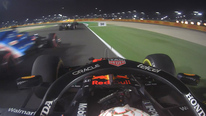 2021 Qatar Grand Prix: Onboard for Max Verstappen's start from P7 