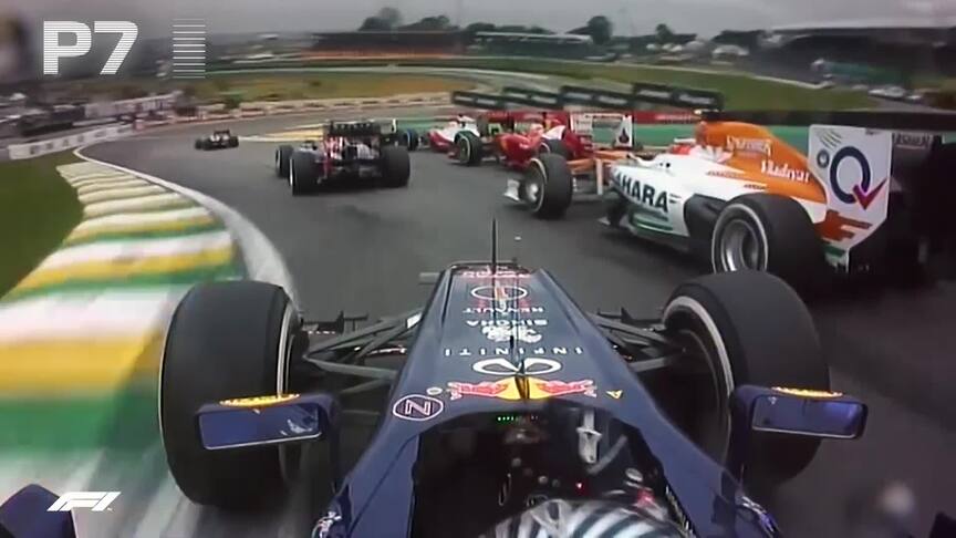 Brazil 2012: Vettel's fight through the field