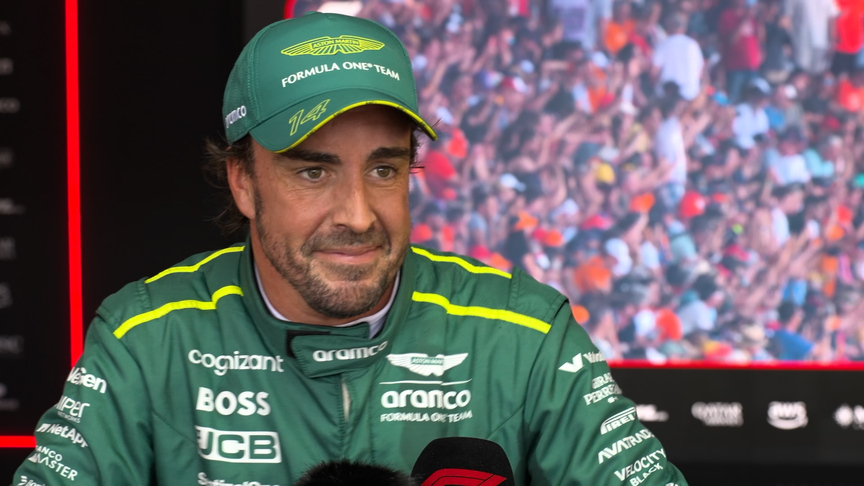 Alonso calls Hulkenberg’s move on him in the Sprint ‘borderline’