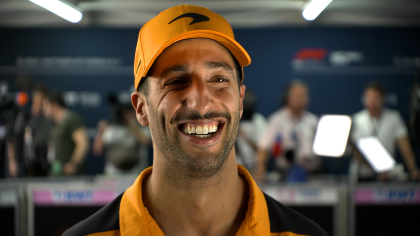 ‘Ultimately we got to the end happy’ says Ricciardo after penalty and eventful race in Mexico