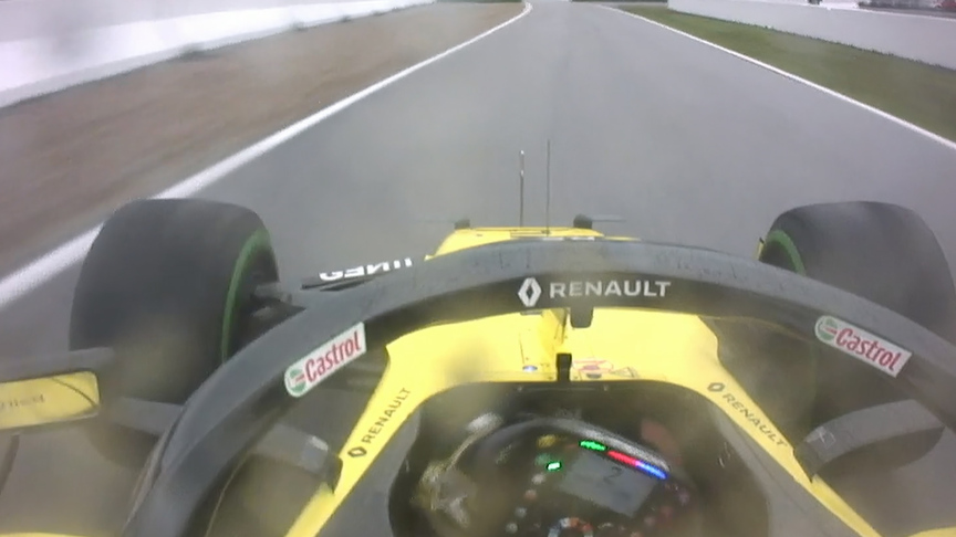 GERMAN GP: Hulkenberg makes a very late decision to pit