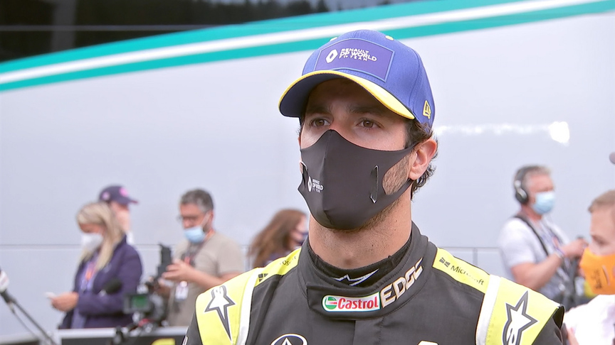 Daniel Ricciardo: Stroll 'forced us both off the track'