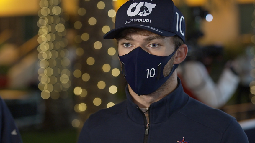 Pierre Gasly 'struggled with the car' in Sakhir GP