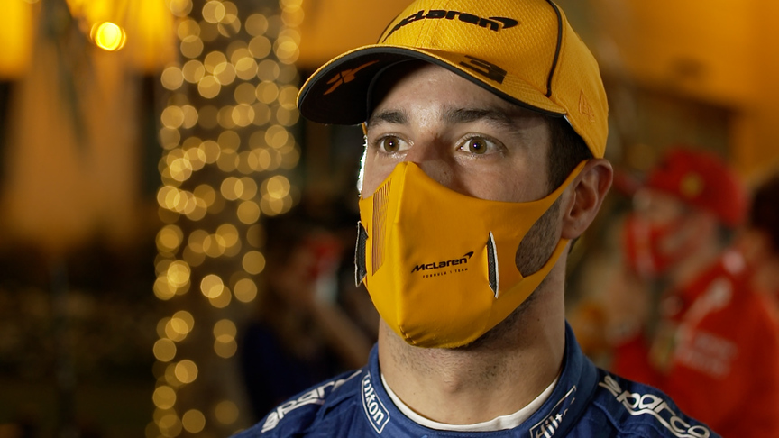 Daniel Ricciardo 'made a nice step' to qualify P6 for Bahrain GP