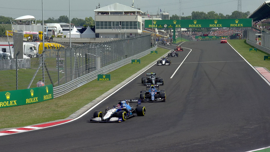 2021 Hungarian Grand Prix: George Russell's pit lane confusion