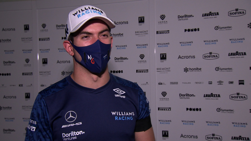 Nicholas Latifi feels Williams 'weren't quite in the right window' in Jeddah Friday practice