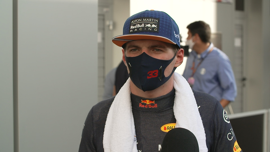 Max Verstappen 'very happy' with second place at Russian GP