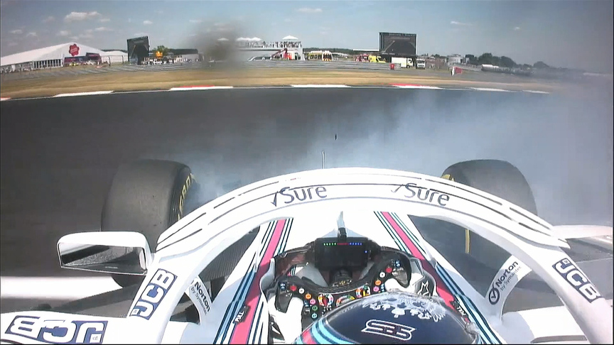 QUALIFYING: Sirotkin loses it at Stowe to add to Williams’ woes