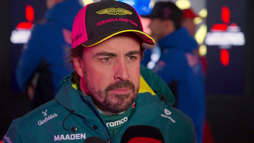 Alonso: 'The rain definitely helped us today' after P7 finish