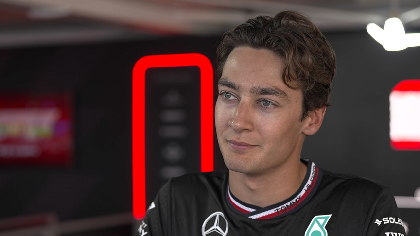 Russell reckons McLaren are the favourites in Imola after Friday practice