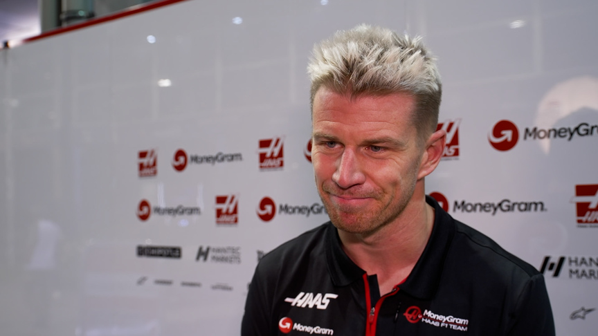 Hulkenberg predicting Sunday’s Singapore GP to be ‘a challenge’ for Haas despite their decent practice pace